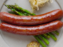 画像をギャラリービューアに読み込む, 【猟協流通】鹿ロングソーセージ 40g×5本